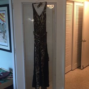 Leopard print cache  jumpsuit